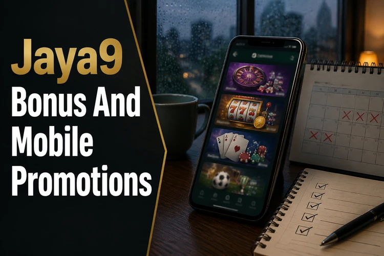 Jaya9 Bonus And Mobile Promotions